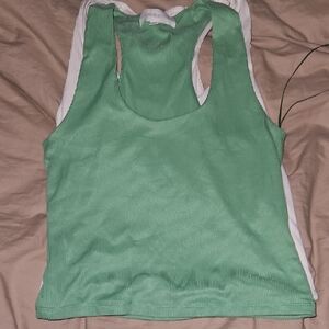 2 Pack Of Razor Back Ribbed Tank Top